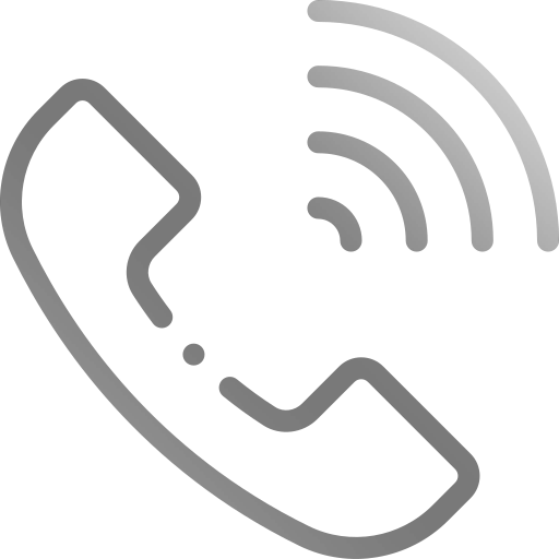 Silver phone icon